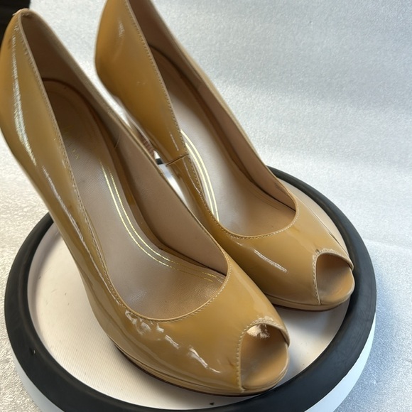 Cole Haan Nike Air Heels 10B Nude Pumps Platform - Picture 9 of 16